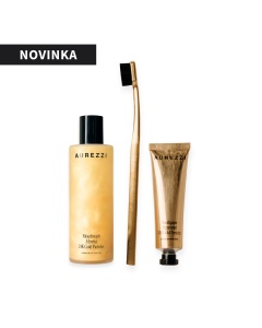 Cestovní sada Trio Gold Black