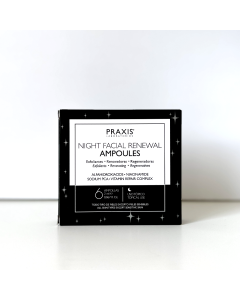 AMPULE PRAXIS NIGHT FACIAL RENEWAL 6 ks